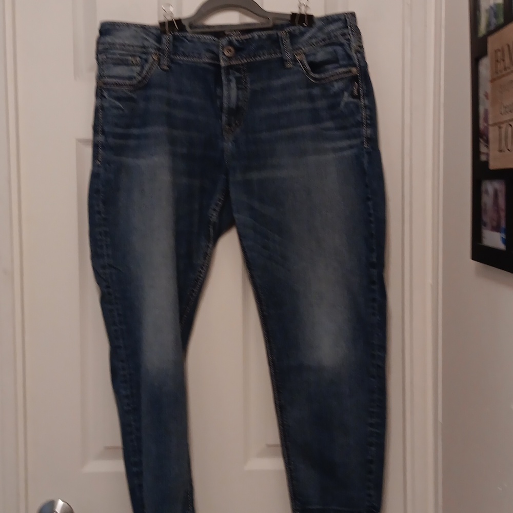 Womens Silver Jeans